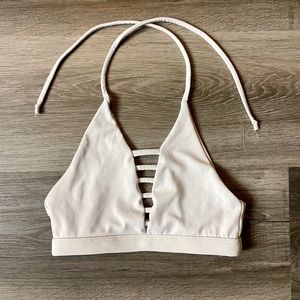 Second Skin Costumes Boca Bra Top - White